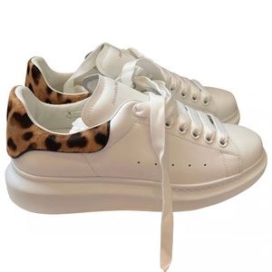 Authentic Alexander McQueen
Oversize leather trainers size 40